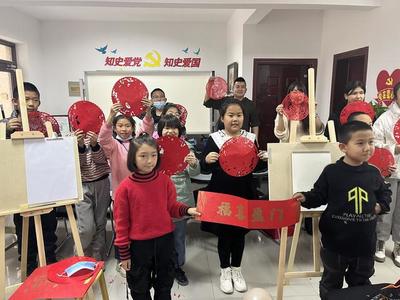 繽紛寒假，童心繪夢 庫爾勒市絲路街道上水城社區(qū)少兒繪畫公益培訓班正式開班
